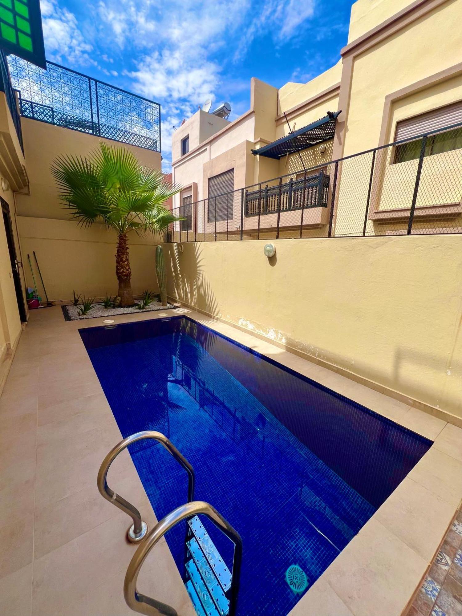 Villa Al Nour Avec Piscine Marrakesh Eksteriør billede
