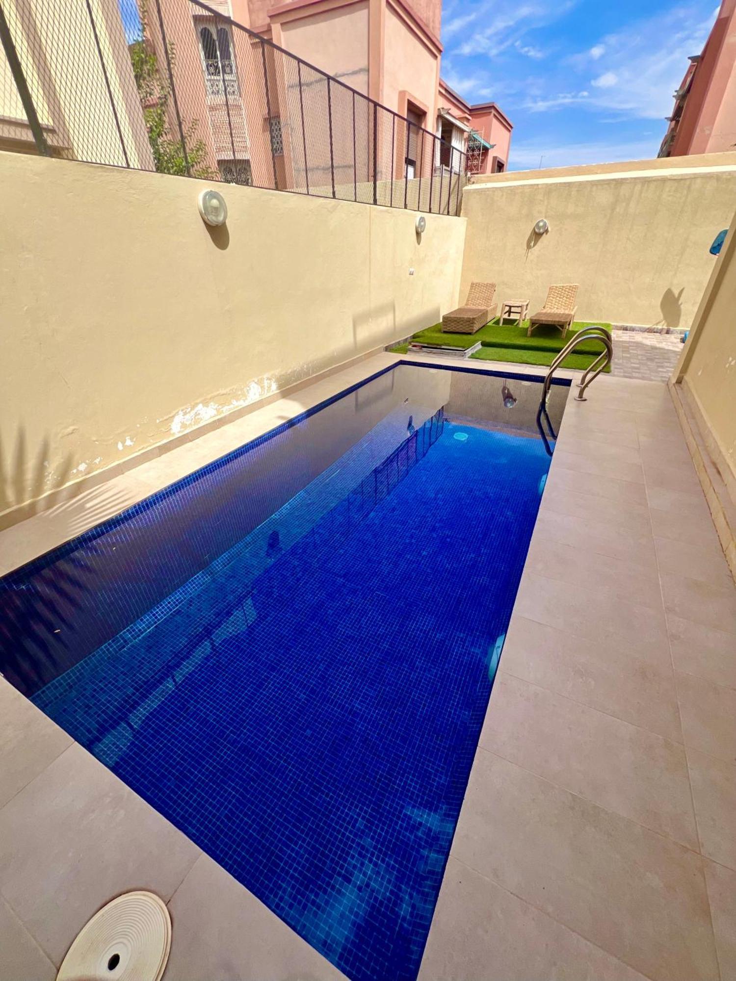 Villa Al Nour Avec Piscine Marrakesh Eksteriør billede