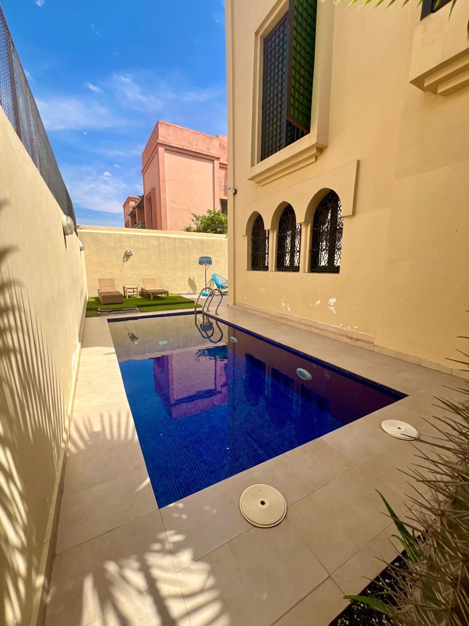 Villa Al Nour Avec Piscine Marrakesh Eksteriør billede