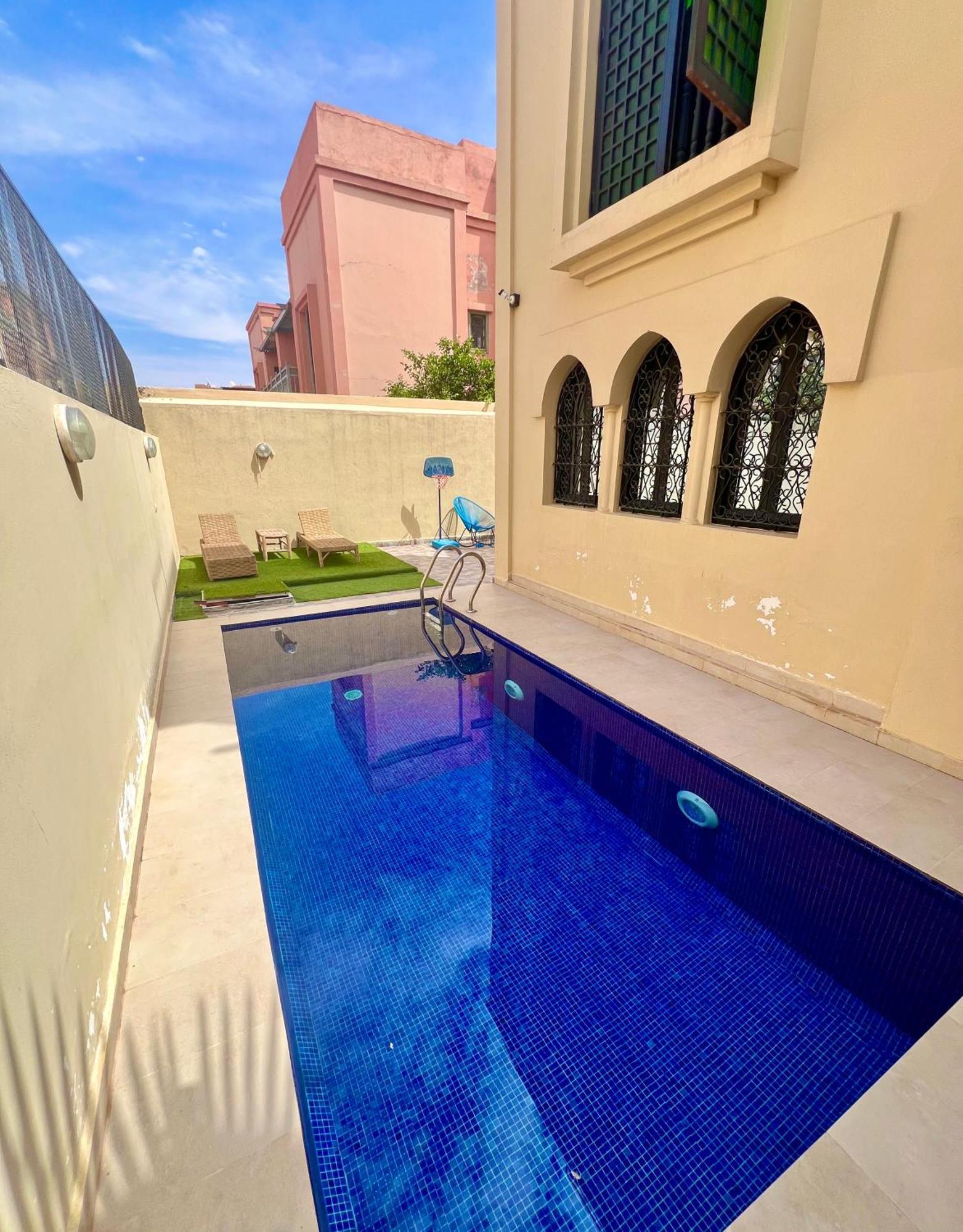 Villa Al Nour Avec Piscine Marrakesh Eksteriør billede